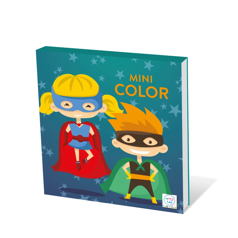 Mini Color - Superheroes