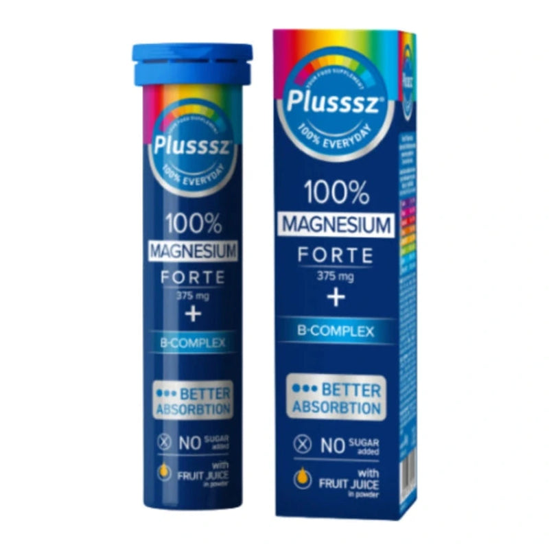 Plusssz Magnesio Fort 375 mg 20 cápsulas