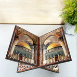Porte Coran en Bois - Mosquée Al-Aqsa