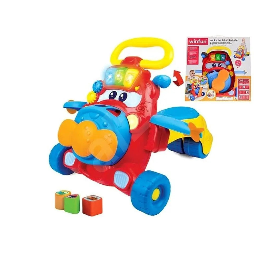 Winfun Correpasillos 2 en 1 Junior Jet - 6M+