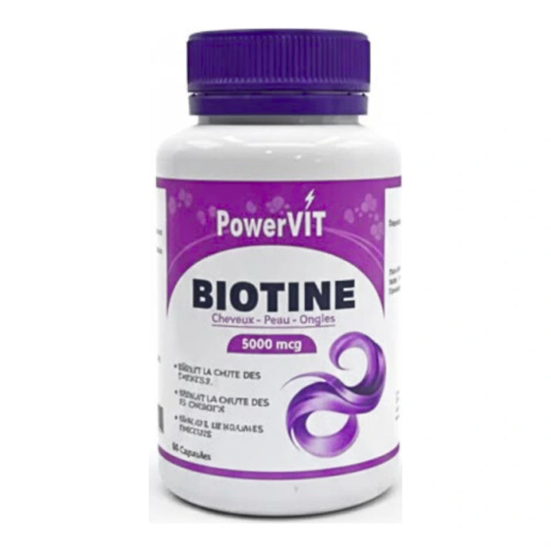 Powervit Biotin 60 Capsules