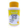 PowerVit Vitamine D3 + K2 30 capsules