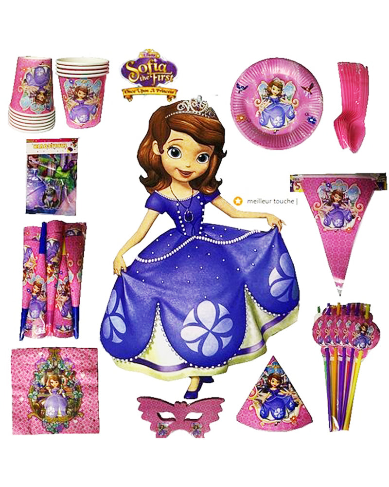 Pack Pour L'Anniversaire - Princesse Sofia