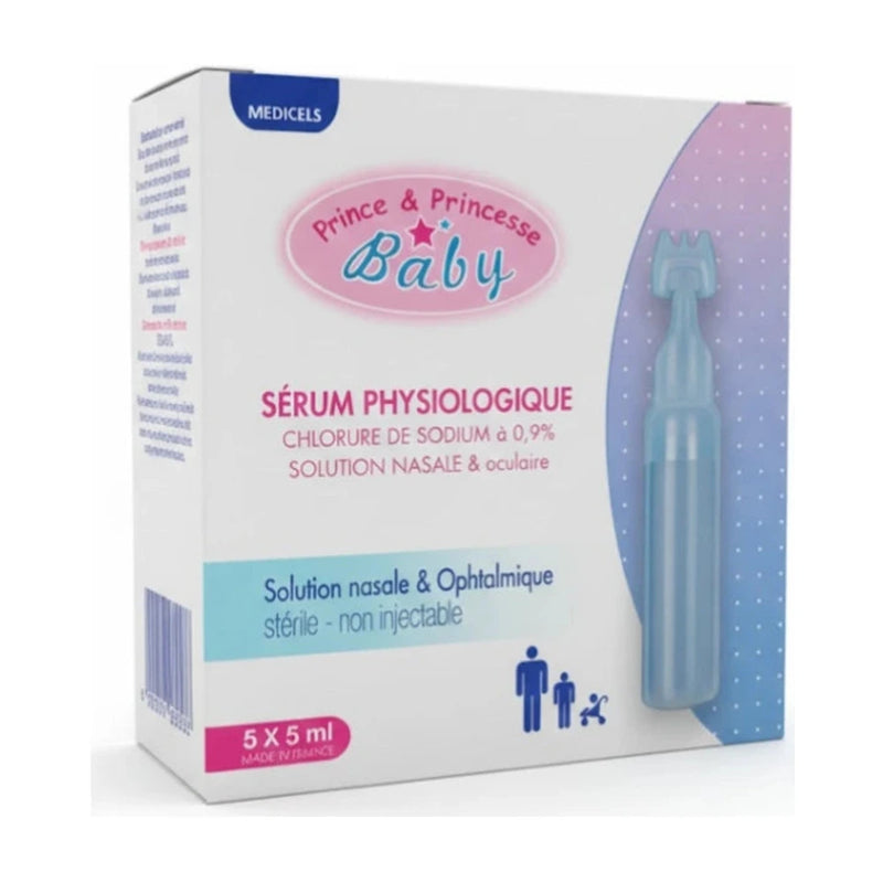 Prince & Princesse Serum Physiologique 5 x 5Ml