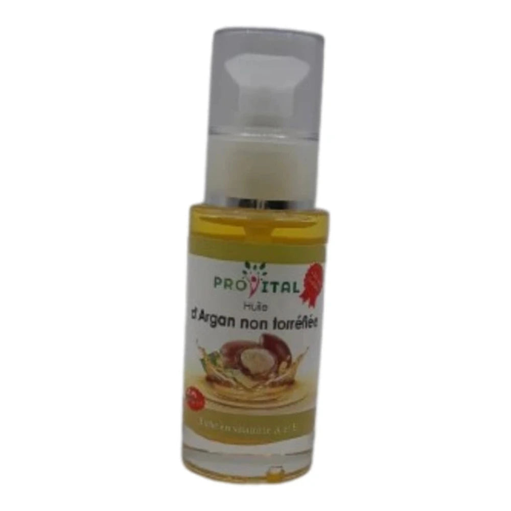 Flacon d’huile d’argan non torréfiée Pro Vital, 50 ml