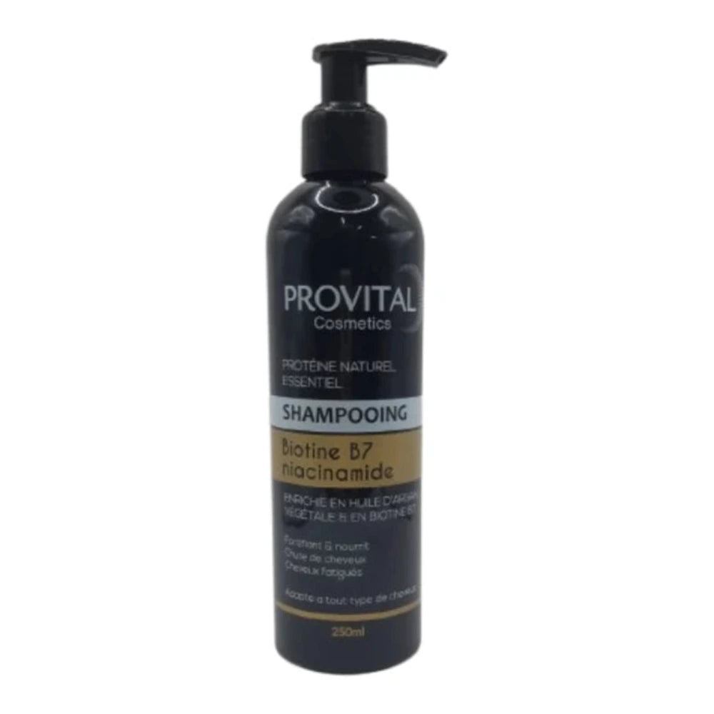 Pro Vital shampoing biotine B7 et niacinamide 250 ml, flacon
