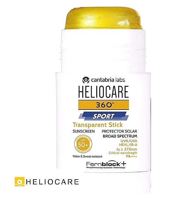 Heliocare 360° Sport Stick Solaire Transparent Spf50 – 25g