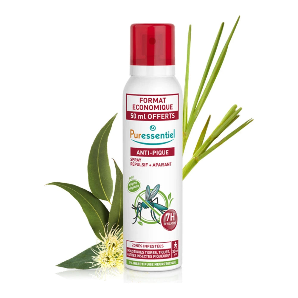 Puressentiel Anti-Pique Spray Répulsif + Apaisant - spray 200 ml