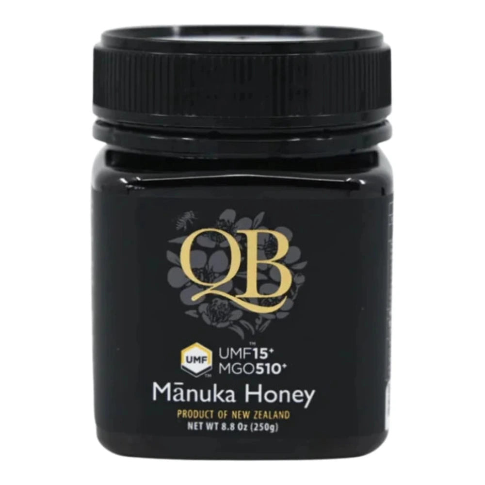 Pot de miel de Manuka QB UMF 15+ MGO 510+ 250 g