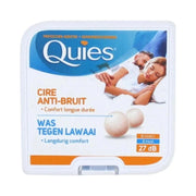 Quies protections auditives en cire naturelle – boîte de 8 paires