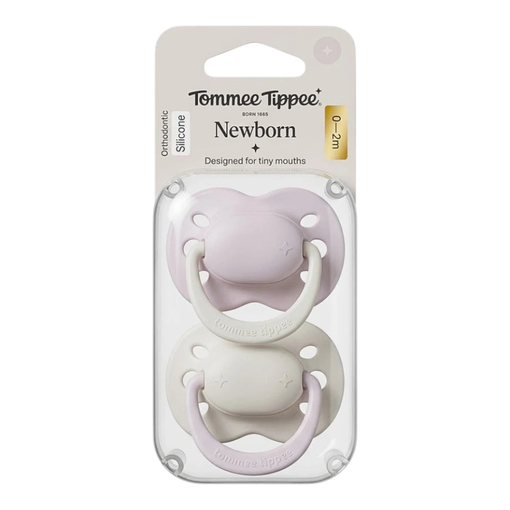 Tommee Tippee lot de 2 sucettes Newborn 0-2 mois fille