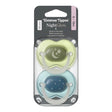 Tommee Tippee lot de 2 sucettes Night Glow 6-18 mois