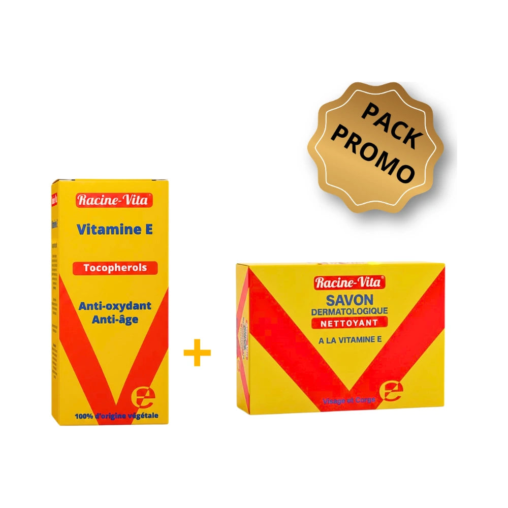 Racine-Vita Pack Sérum Vitamine E 10 ml + Savon Vitamine E 80 g