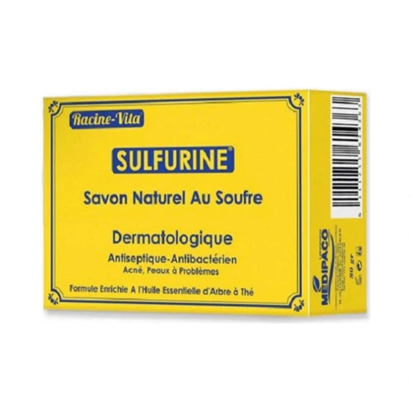 Racine Vita Sulfurine Sulphur Soap 80g
