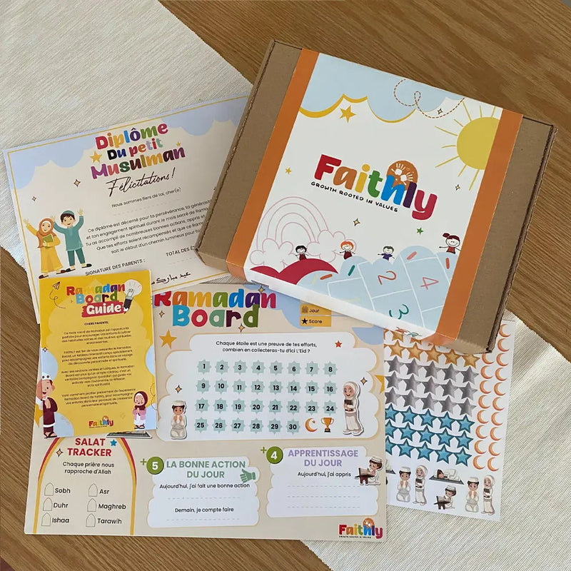 Ramadan Board Magnétique – Un Voyage Spirituel & Ludique pour Enfants
