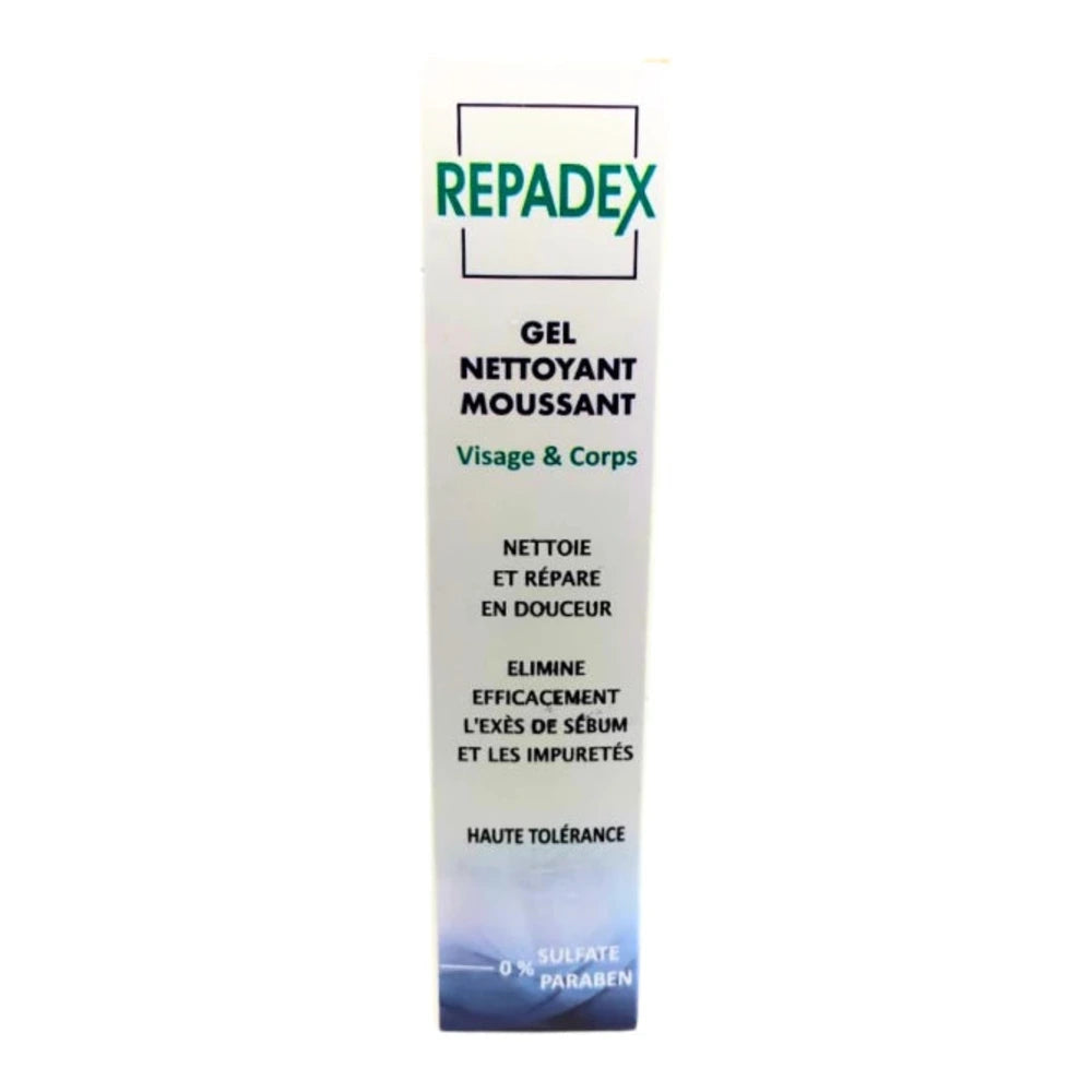 Gel Nettoyant Moussant Repadex 200 ml – flacon