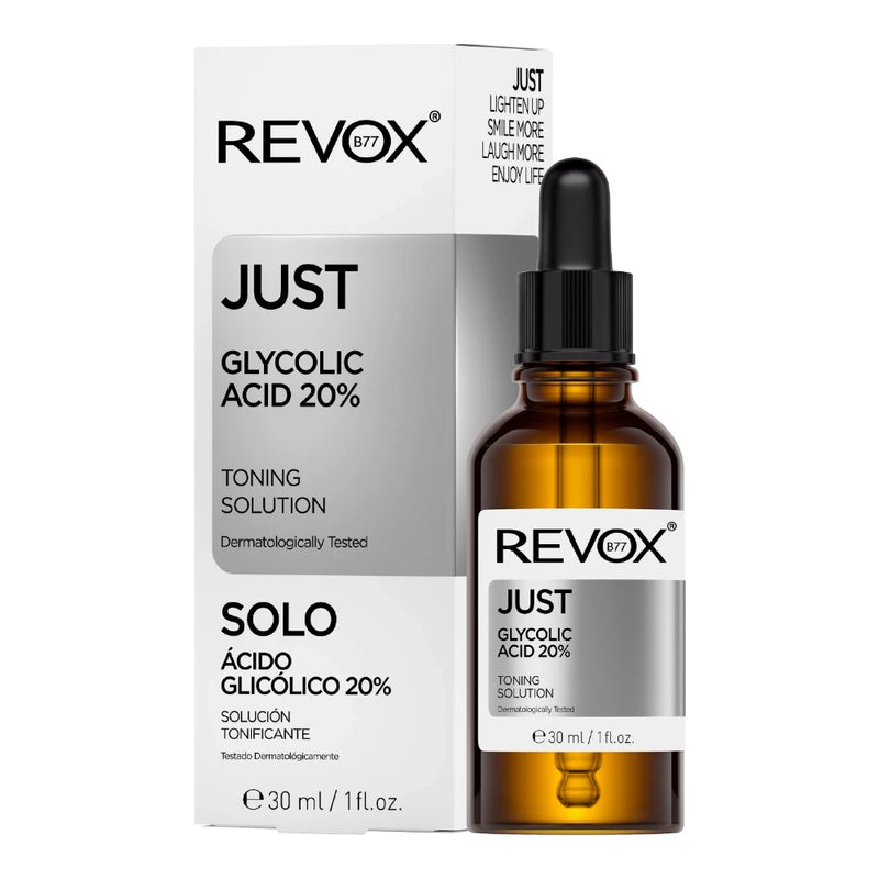 REVOX JUST Acide Glycolique 20% – 30 ml
