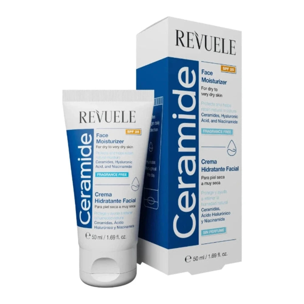 Revuele Ceramide Crème Hydratante Visage SPF25 50ml - flacon