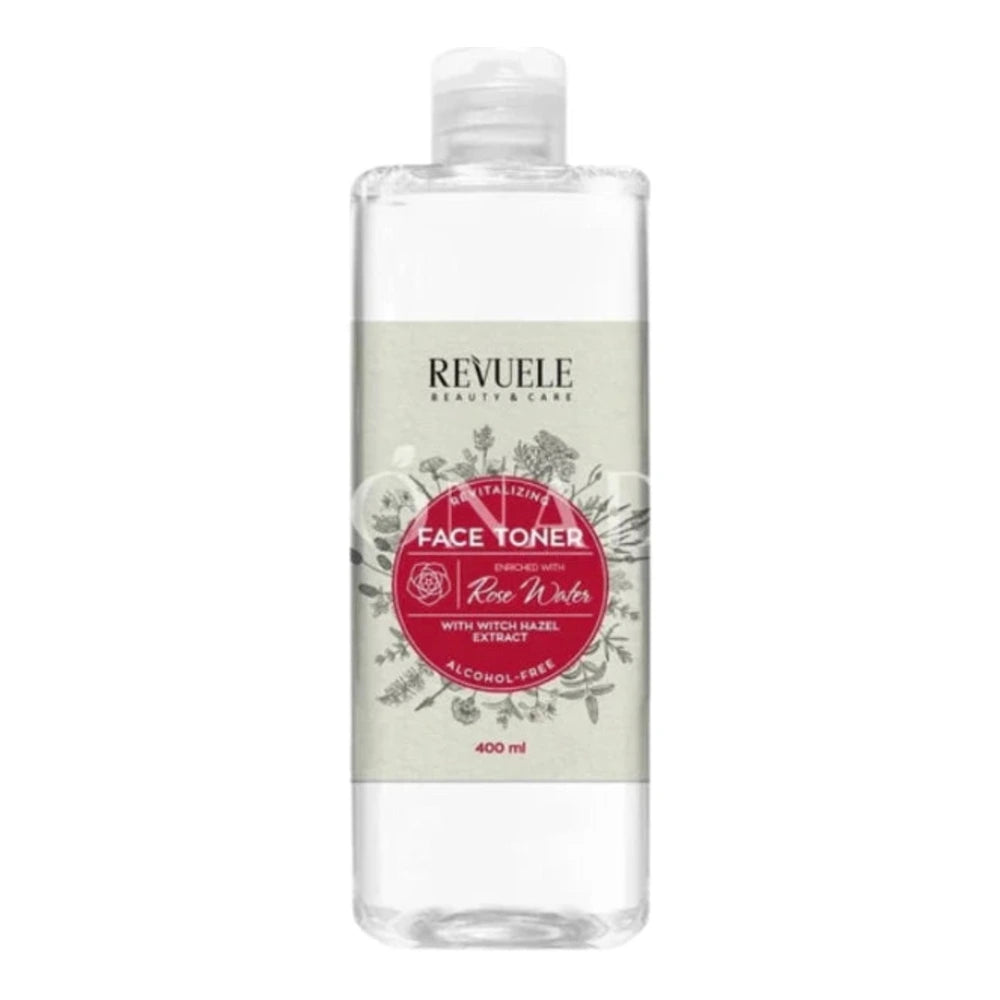 Revuele Face Toner With Witch Hazel And Rose Water 400ml