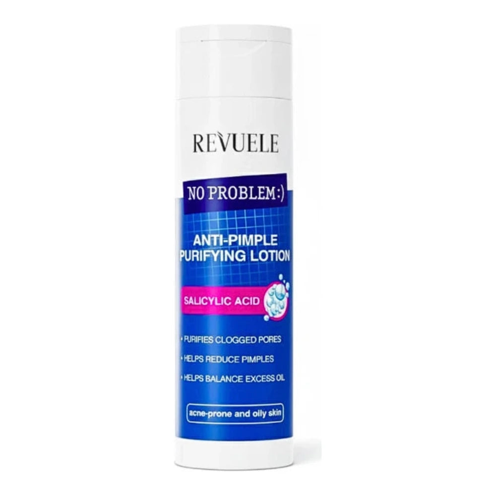 Revuele No Problem mousse nettoyante à l’acide salicylique 150 ml – flacon pompe