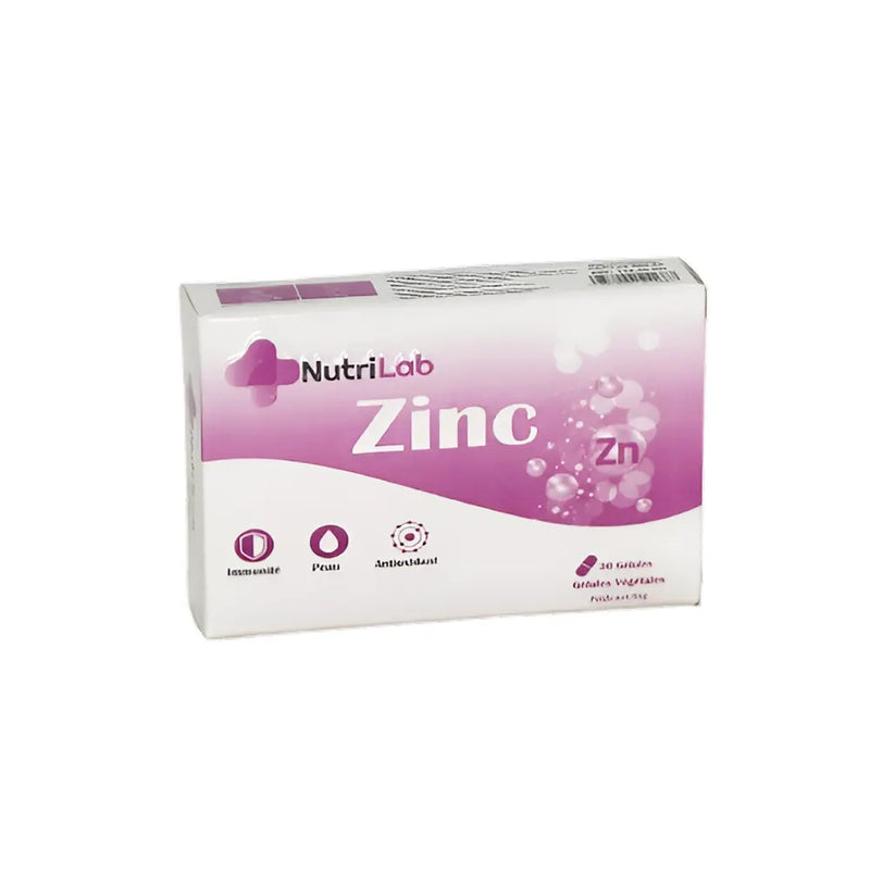 Nutrilab Zinc - 30 Gélules