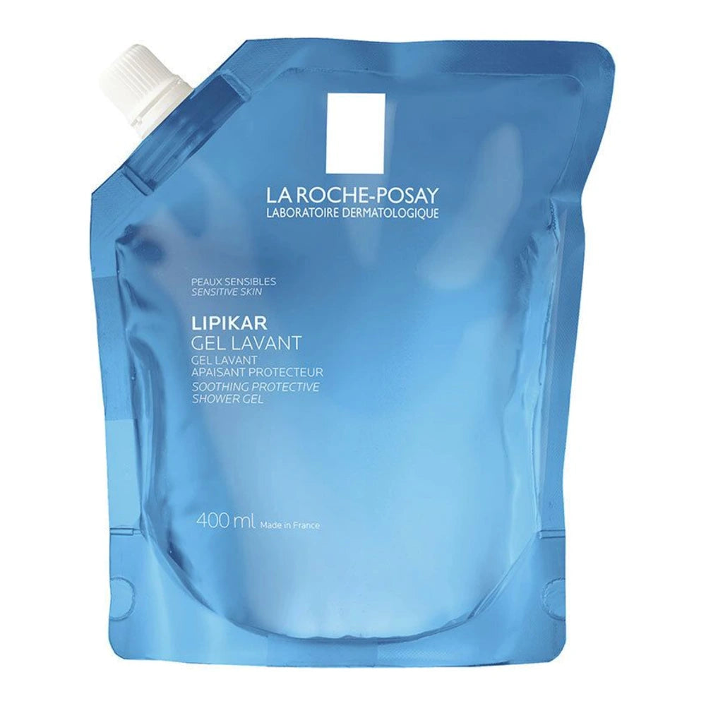 La Roche-Posay Lipikar gel lavant éco-recharge 400 ml – vue de face