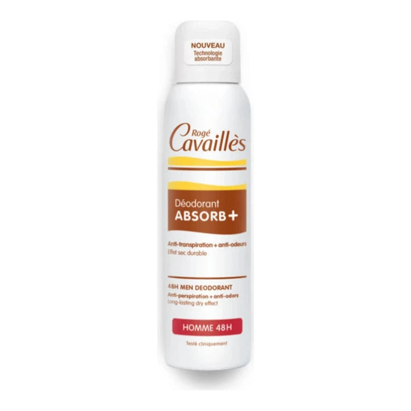ROGE CAVAILLES DÉO ABSORB+ HOMME 48H SPRAY 150ML