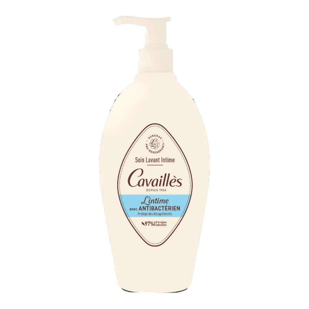 Rogé Cavaillès L'Intime soin toilette intime avec anti-bactérien – flacon pompe 500 ml
