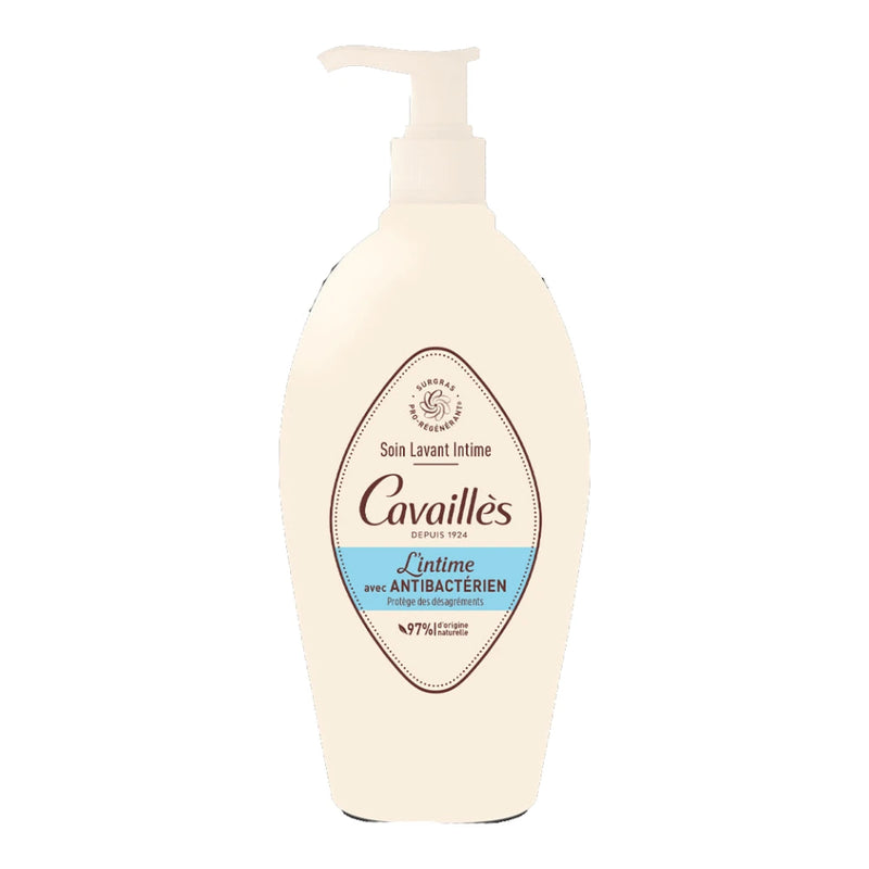 Limpiador íntimo antibacteriano natural Roge Cavailles 500 ml
