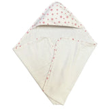BébéYo Cape de Bain - Rose Étoiles