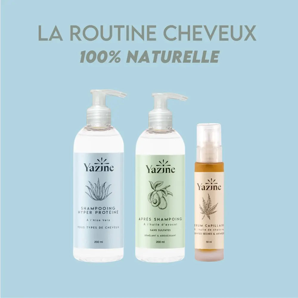 Yazine Routine Cheveux au Naturel