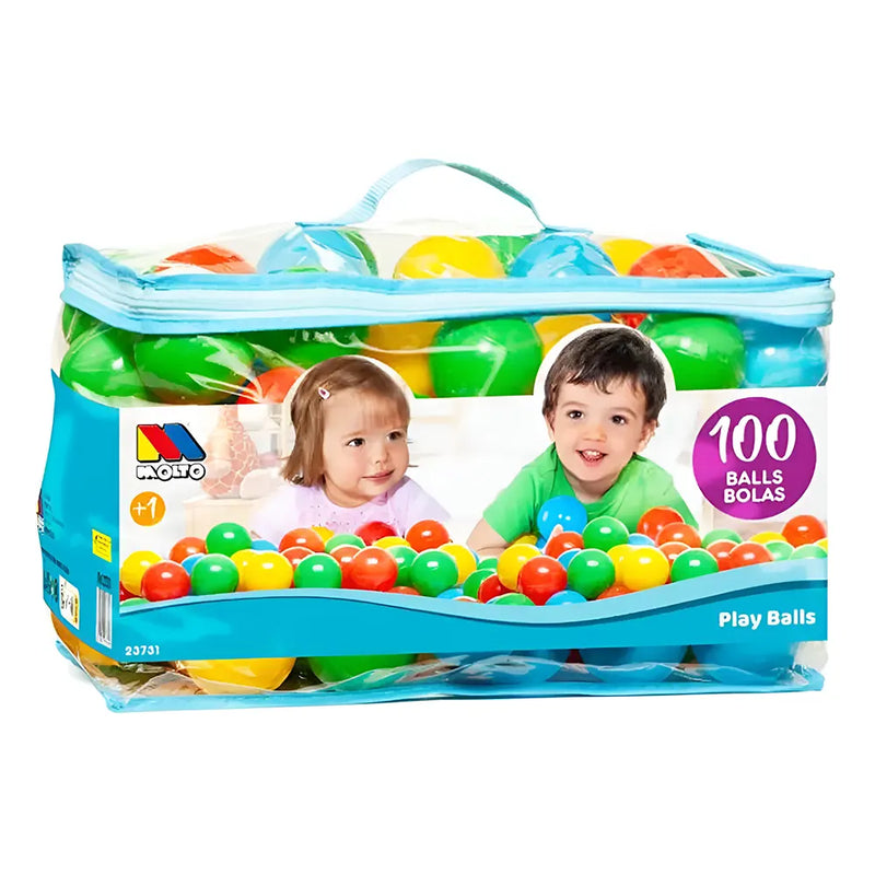 مولتو كيس كرات 12 شهر فما فوق - 100 قطعة