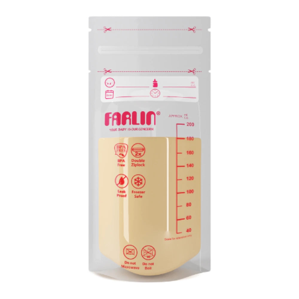 Sachets de conservation du lait maternel Farlin 200 ml BP-869-2