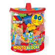 Molto Sac de Blocs Rouge 80 pcs
