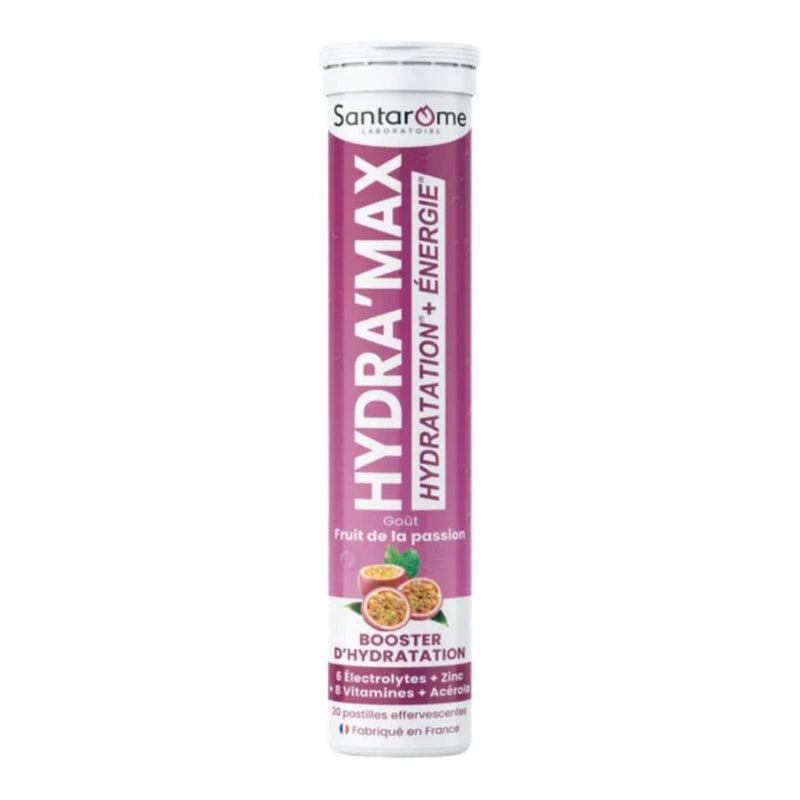 Santarome Hydramax بنكهة فاكهة الآلام 20 قرصًا فوّارًا