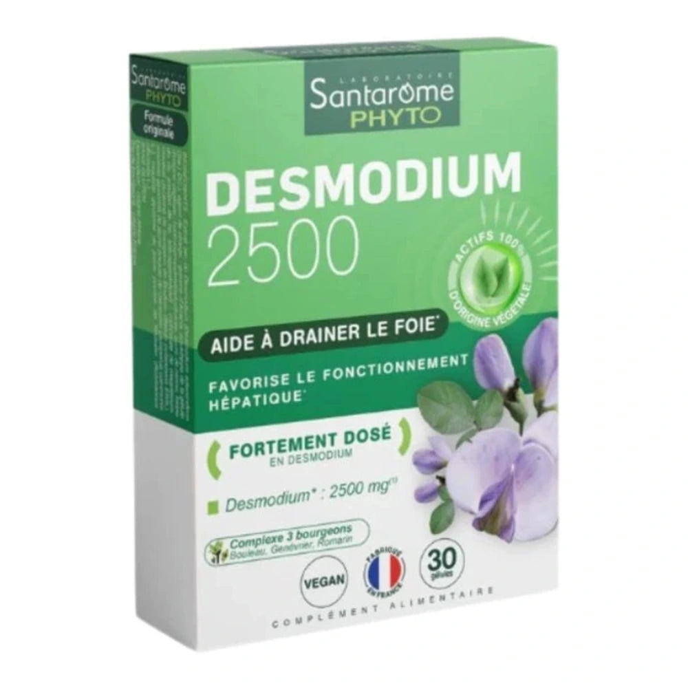 Santarome Phyto Desmodium 2500, boîte de 30 gélules