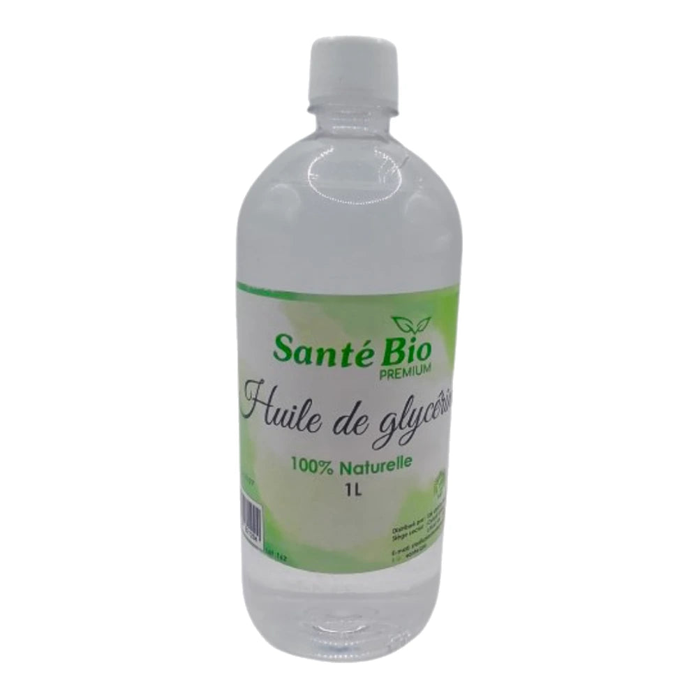 Santé Bio glycérine végétale, flacon de 1 L