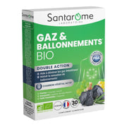 Santarome Gaz & Ballonnements Bio – boîte de 30 gélules