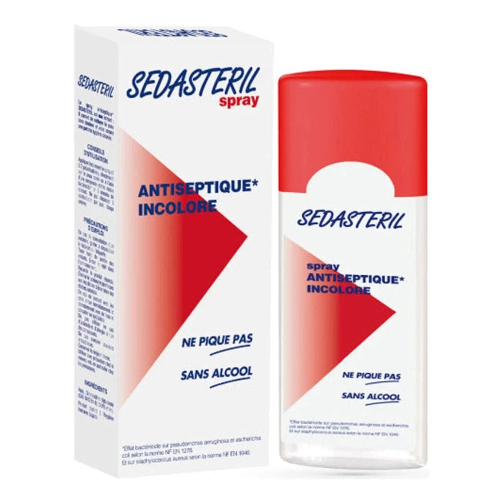 Sedasteril Spray antiseptique 100 ml – flacon spray
