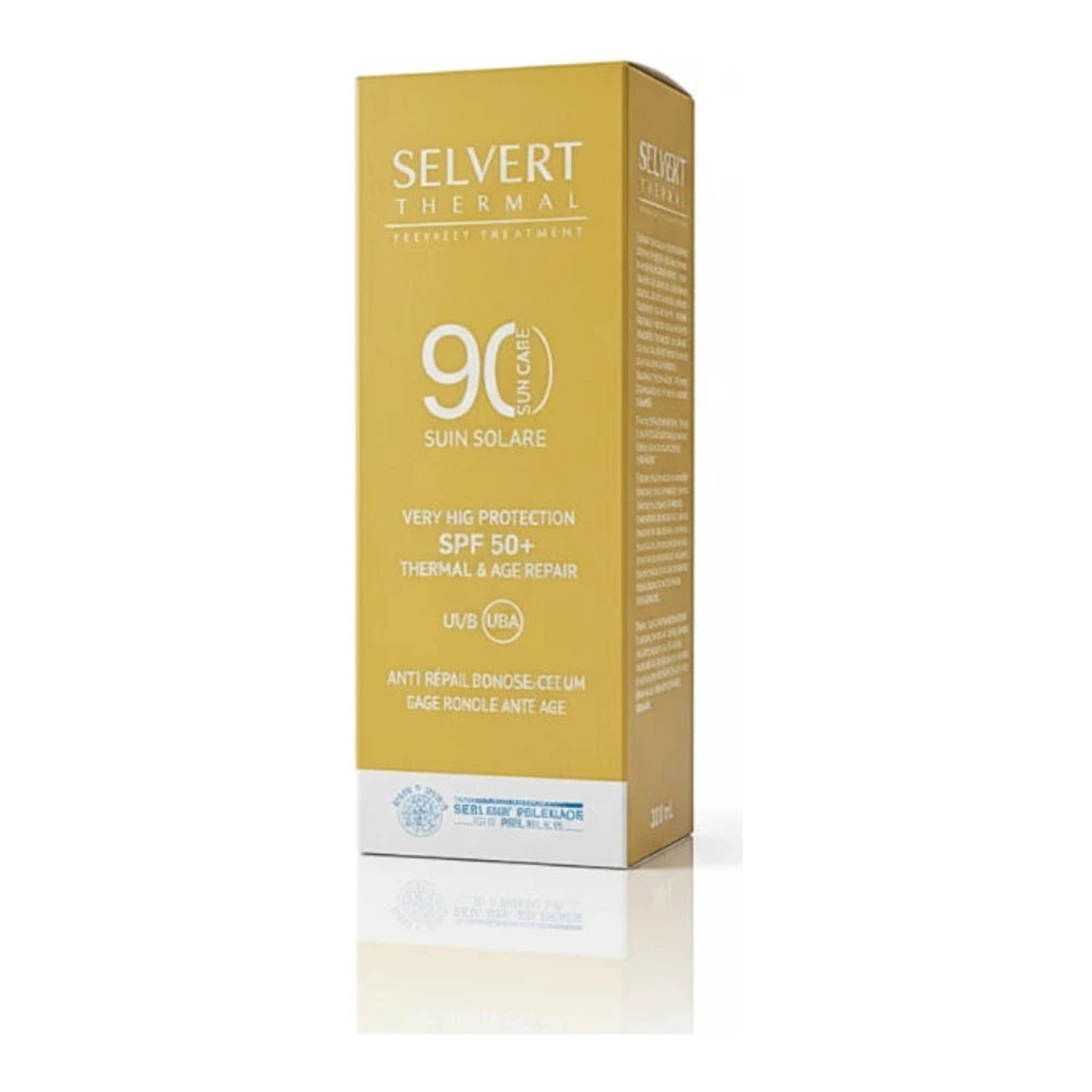 Selvert Thermal écran solaire minéral SPF 50 anti-âge 50 ml