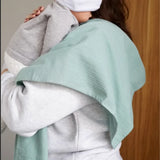 Bambidou Lot 2 Serviettes de Rot - Gaze Vert Eau