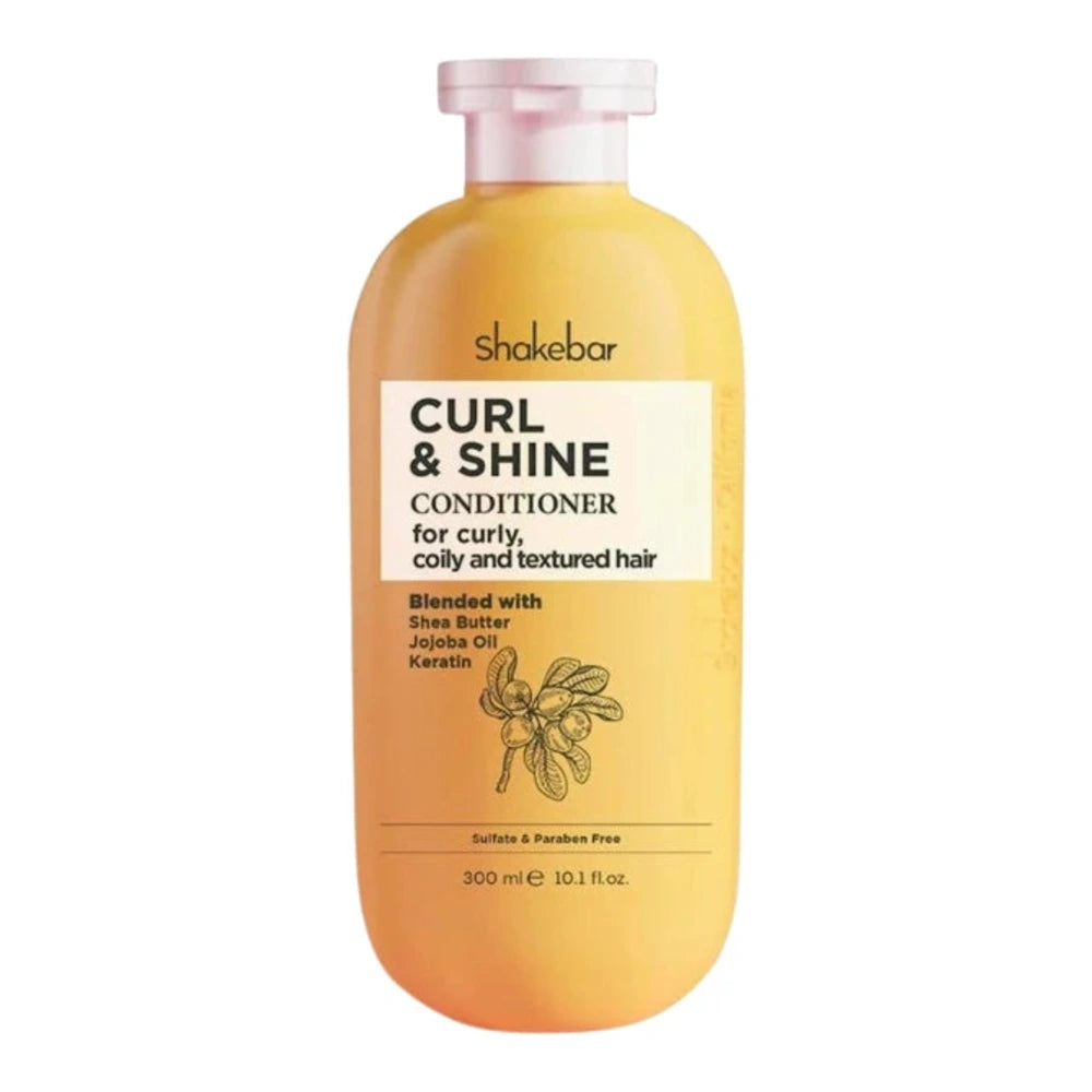 Shakebar Curl & Shine après-shampoing 300 ml – flacon