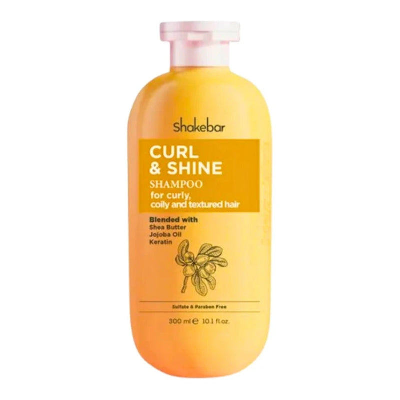 Shakebar Curl & Shine Hair Shampoo 300ml