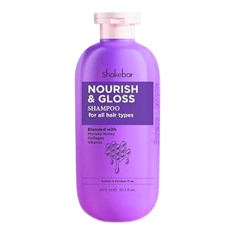 Shakebar Nourish & Gloss Hair Shampoo 300ml