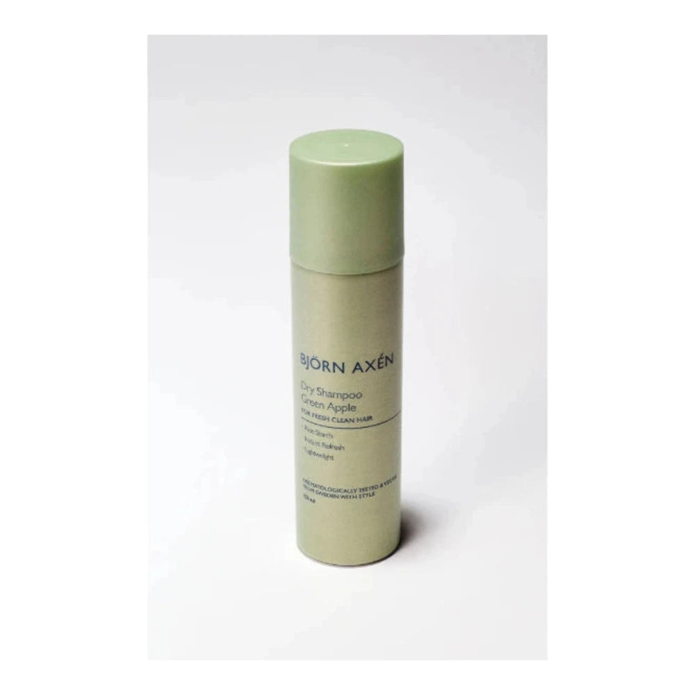 Shampoing sec Björn Axén Green Apple 150 ml – aérosol vu de face