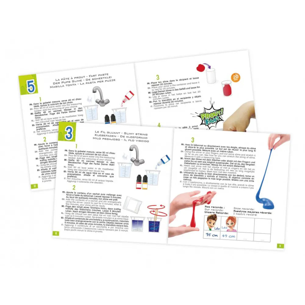 Buki Mini Lab Slime Gluant 8A+