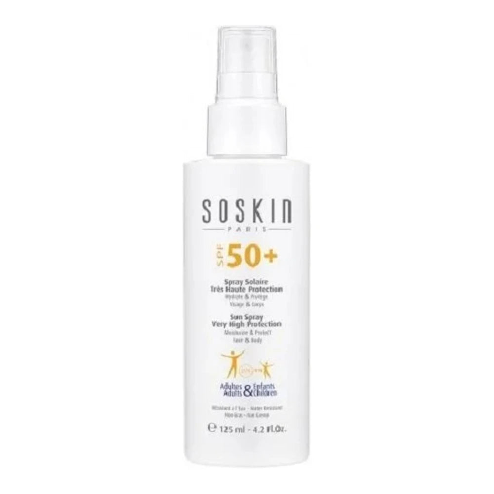 SOSKIN SPRAY SOLAIRE TRÈS HAUTE PROTECTION SPF50+ 125ML