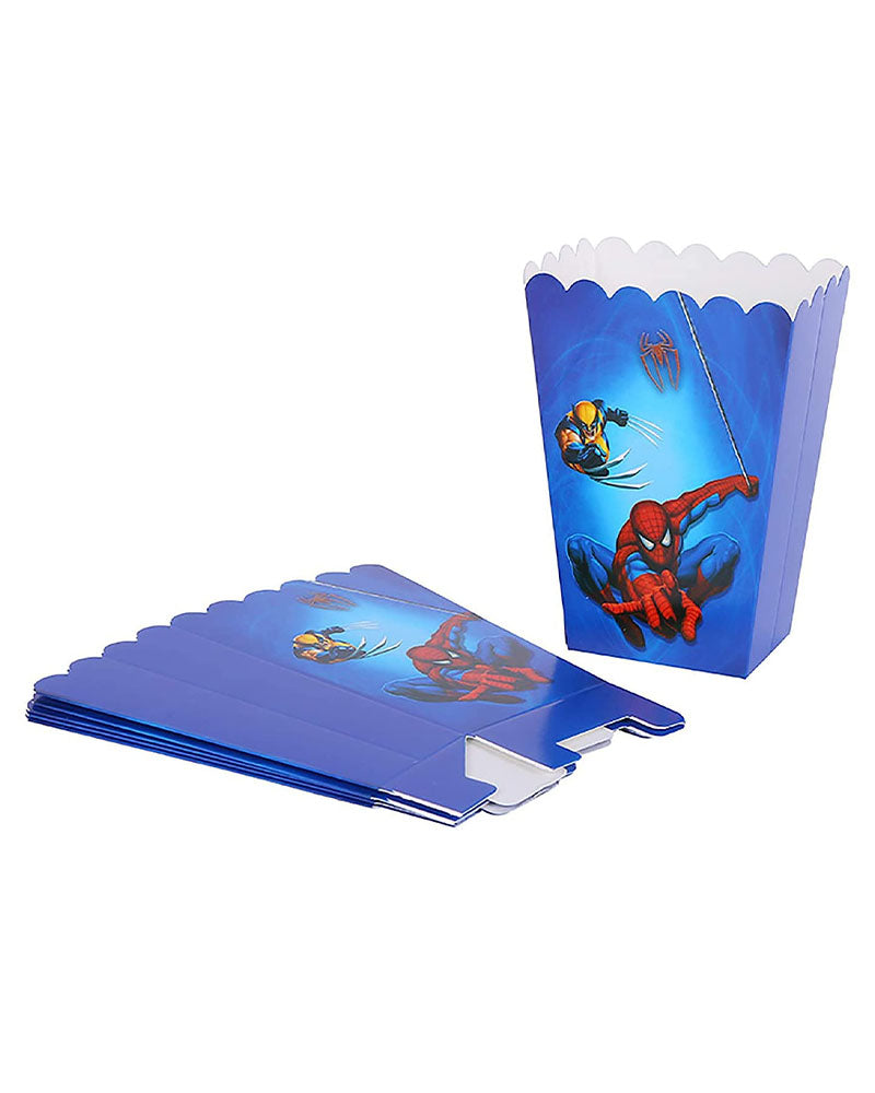 Boîtes à Popcorn en papier - Spiderman
