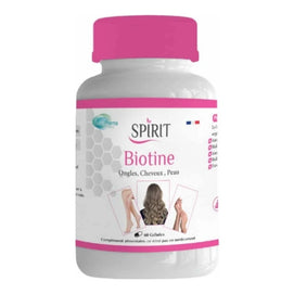 Boîte de complément alimentaire Spirit Biotine 60 gélules