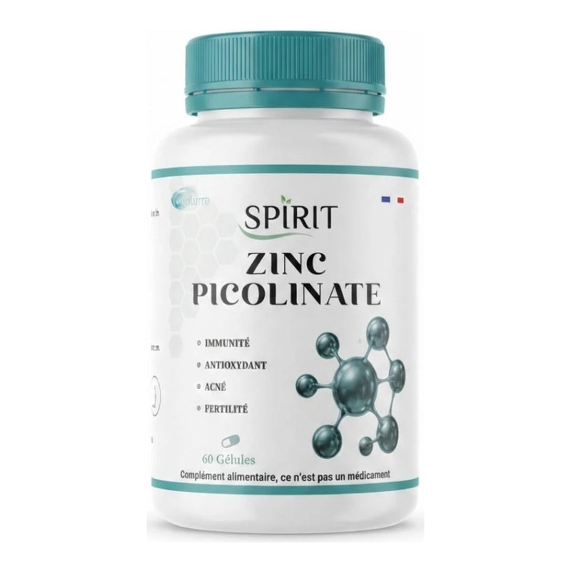 Spirit زنك بيكولينات 60 كبسولة